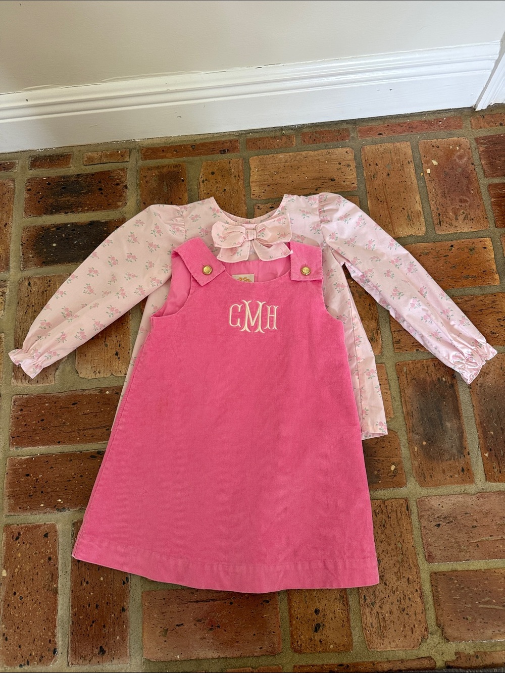 The Beaufort Bonnet Company Size 6 Jumper Dress with blouse